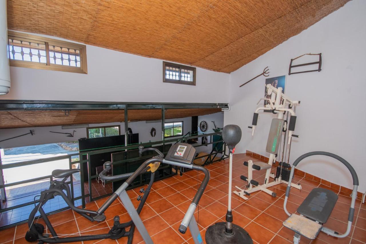 Tu Villa Rural Cortijo Los Cantos 7 Dormitorios Piscina Privada อัลเลาริน เอล กรันเด ภายนอก รูปภาพ